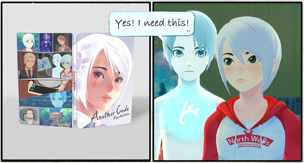 Another Code Recollection Switch Steelbook FantasyBox Artwork