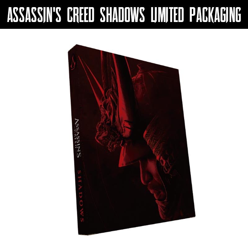 Assassin's Creed Shadows Collectors Edition Steelbook INCLUDE Limited Packaging