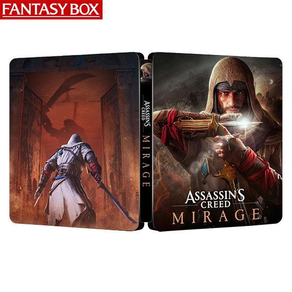 Assassin's Creed Mirage Preview Edition Steelbook FantasyBox Artwork