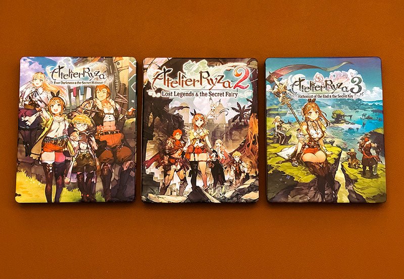 Atelier Ryza 1 2 & 3 Bundle Secret Edition Steelbook FantasyBox