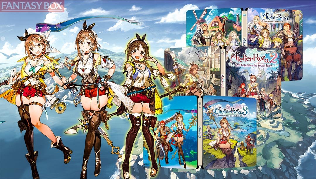 Atelier Ryza 1 2 3 Bundle Steelbook FantasyBox