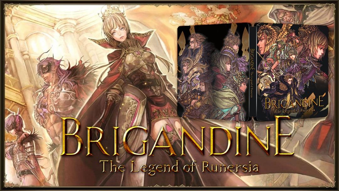 Brigandine The Legend of Runersia STRATEGY Edition Steelbook FantasyBox Artwork