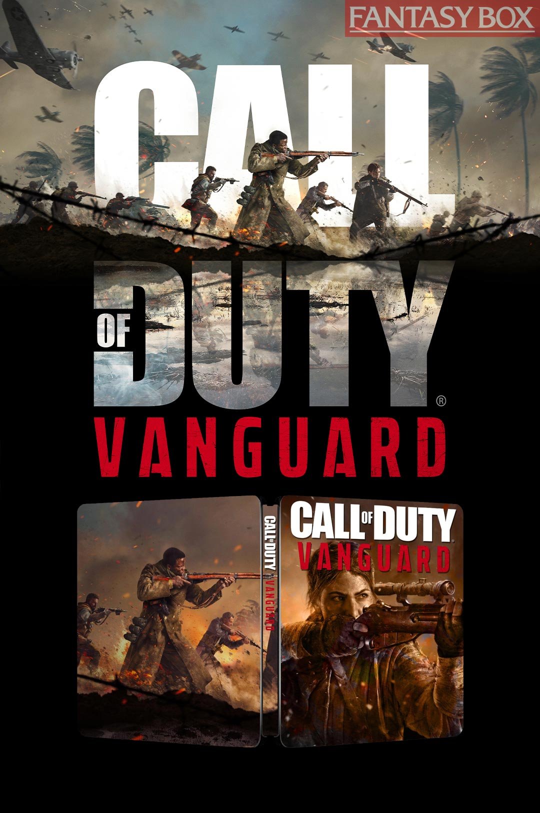 Call of Duty Vanguard Sniper Edition Steelbook FantasyBox