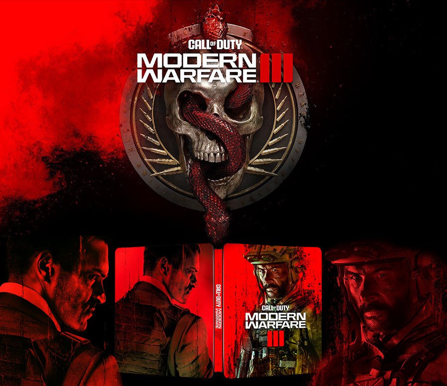 Call of Duty Modern Warfare III MW3 Offilica Edition Steelbook FantasyBox Artwork