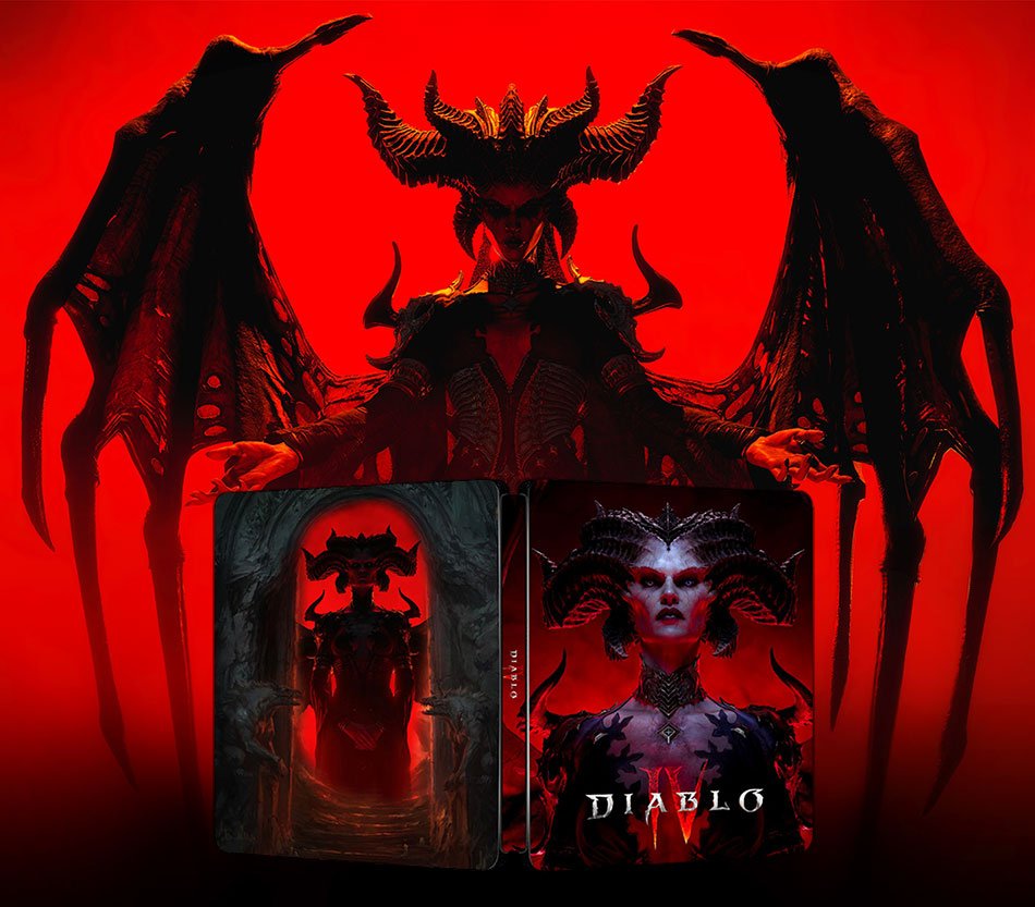 Diablo IV4 Final Limited Edition Steelbook  FantasyBox