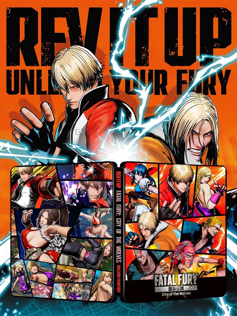 FATAL FURY City of the Wolves Pre-Order Edition Steelbook | FantasyBox
