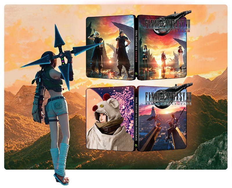 Final Fantasy VII FF7 Rebirth DayOne Steelbook FantasyBox Artwork