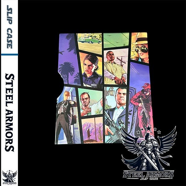 Grand Theft Auto V GTA5 Classic Edition Slip Case SteelArmors