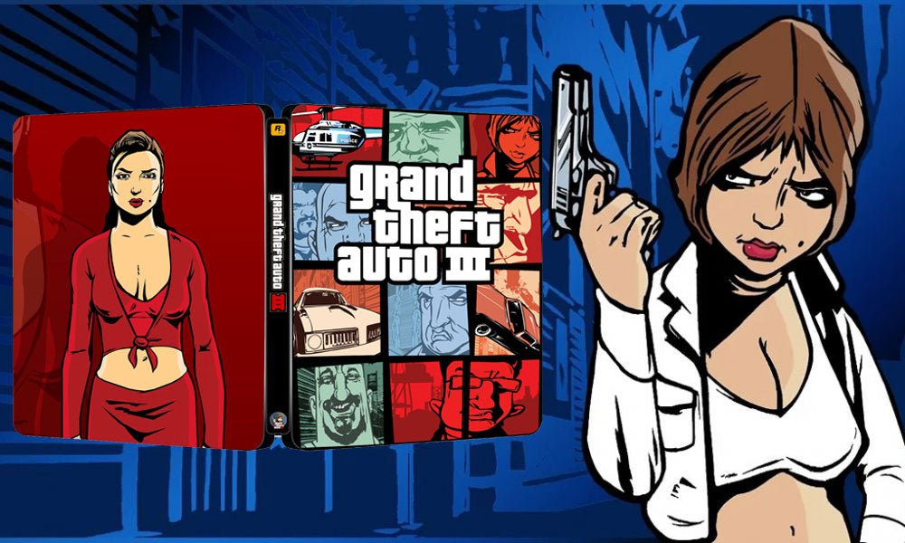 Grand Theft Auto III GTA3 ROCKSTAR Edition Steelbook FantasyBox