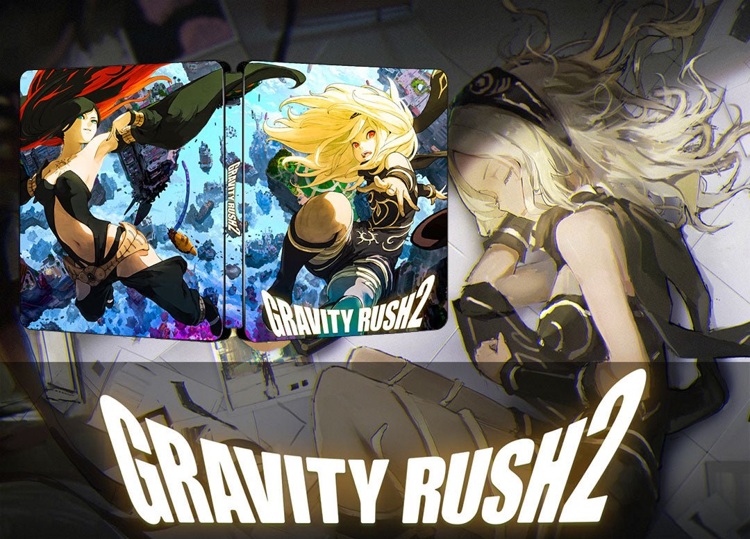 Gravity Rush 2  Gravity Daze 2 Rift Edition Steelbook FantasyBox Artwork