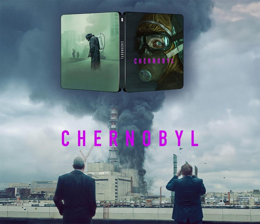 HBO Originals MAX - Chernobyl TVfans Steelbook FantasyBox Artwork