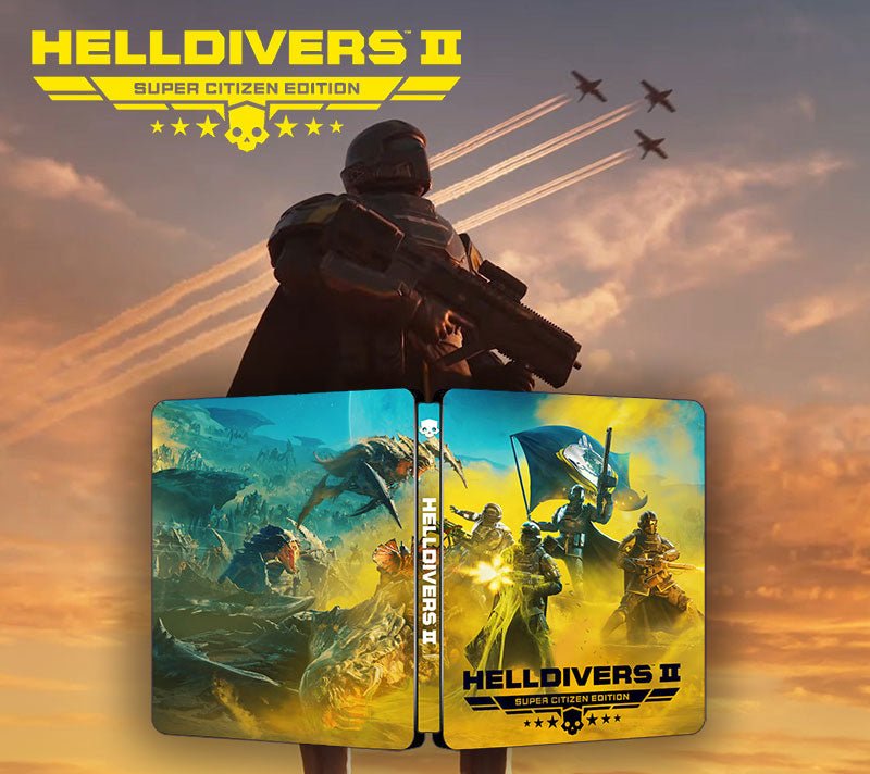 Helldivers 2 Pre-order Edition Steelbook FantasyBox Artwork