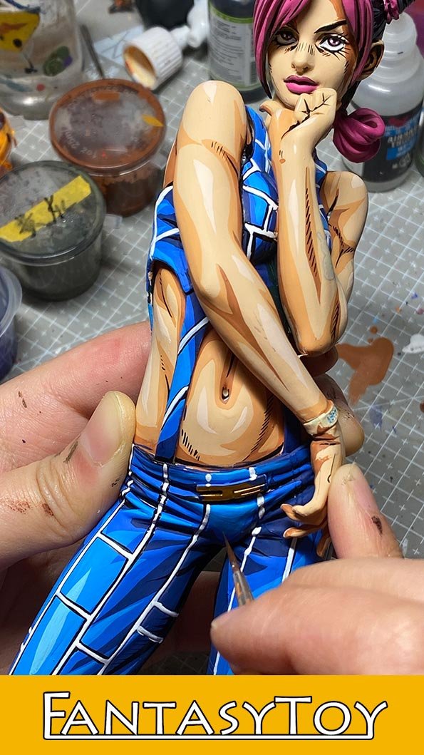 JoJo's Bizarre Adventure All Star Battle - Jolyne Anime Painting Figure Statue FantasyToy