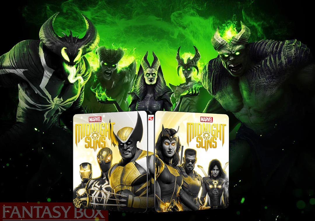 MARVEL'S MIDNIGHT SUNS LEGENDARY EDITION Steelbook FantasyBox