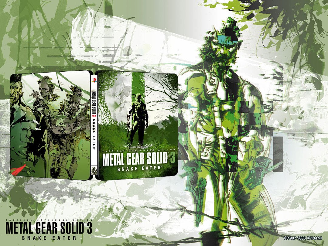 Metal Gear Solid 3 Snake Eater PS Edition Steelbook FantasyBox
