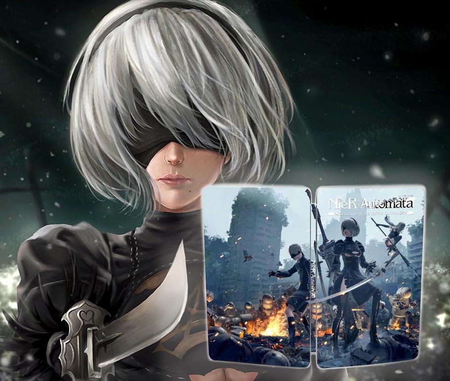 NieR Automata The End of YoRHa Edition for Nintendo Switch Steelbook | FantasyBox
