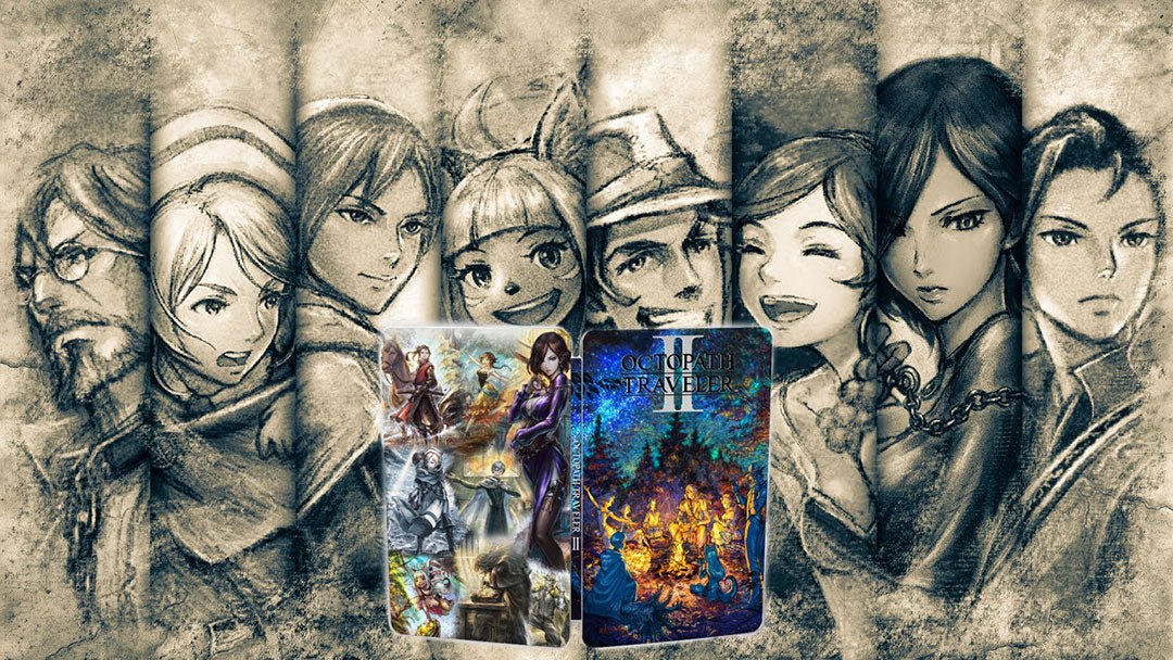 OCTOPATH TRAVELER II Classic Edition Nintendo Switch Steelbook FantasyBox