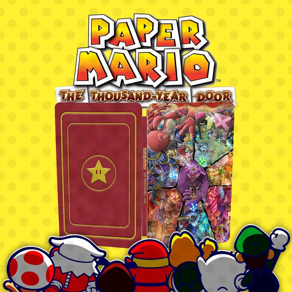 Paper Mario Thousand Year Door Switch Steelbook | cloud_8DoesStuff