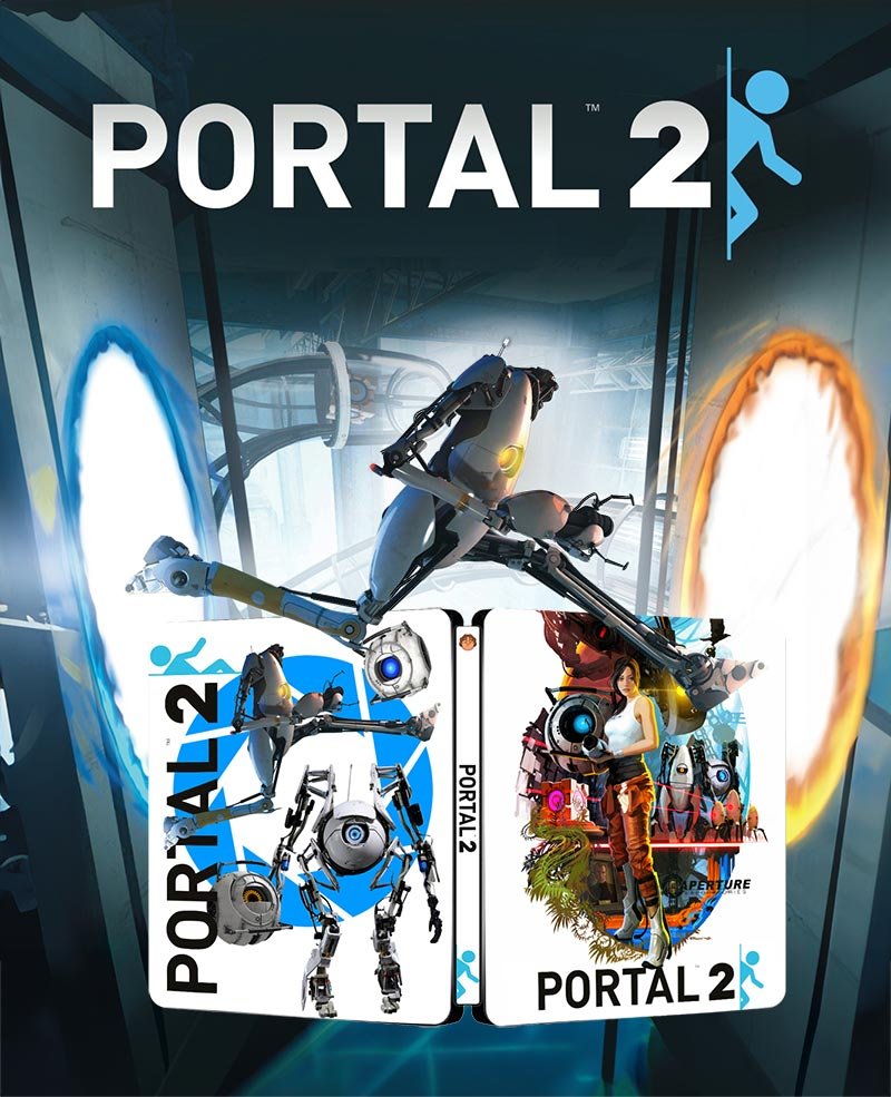 Portal 2 Final Edition Steelbook | FantasyBox
