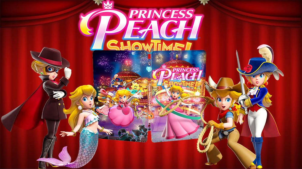 Princess Peach Showtime for Nintendo Switch Steelbook FantasyBox Artwork