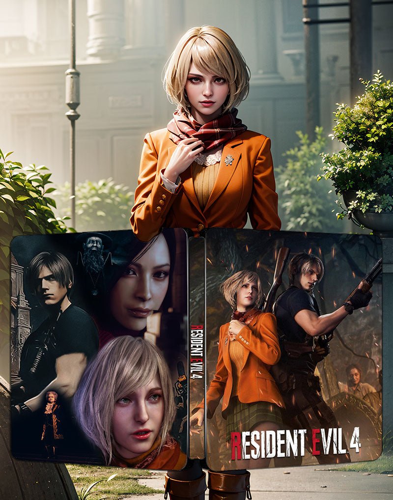 Resident Evil 4 Remake Final Edition Steelbook FantasyBox Artwork