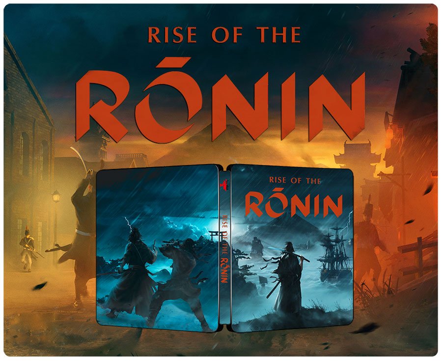 Rise of the Rōnin Pre-order Edition Steelbook FantasyBox artwork