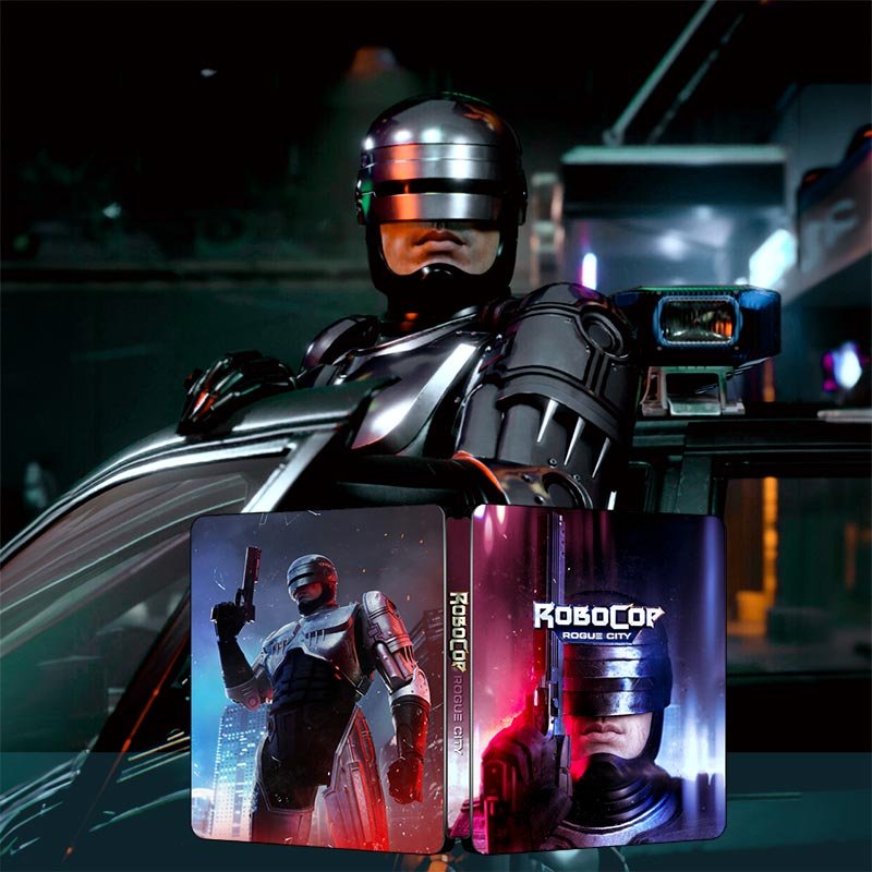 Robocop Rogue City DayOne Edition Steelbook FantasyBox Artwork