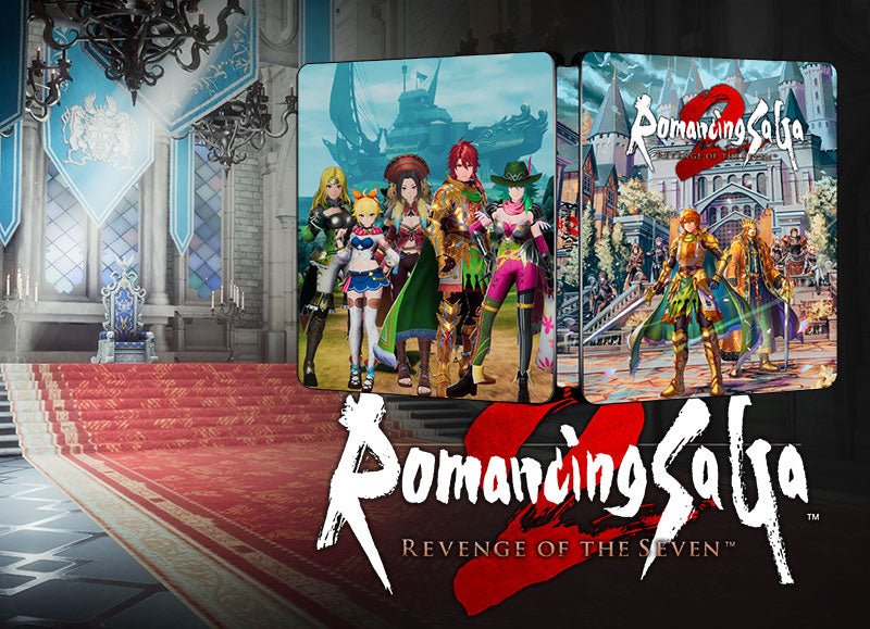 Romancing SaGa 2 Revenge of the Seven Steelbook | FantasyBox