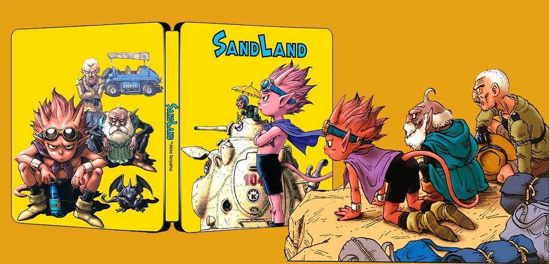 Sand Land Akira Toriyama Preview Edition Steelbook FantasyBox