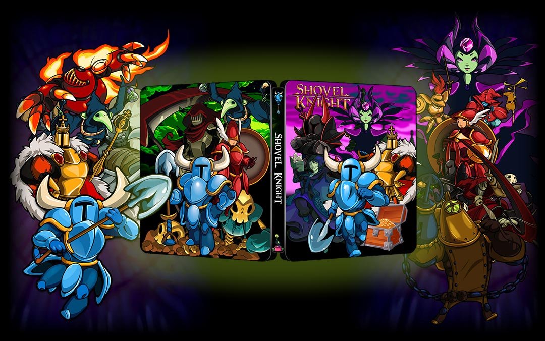 Shovel Knight Treasure Edition Steelbook FantasyBox Artwrok