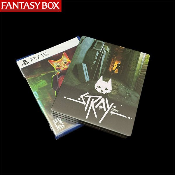 Stray PS5 Game & Steelbook Bundle Fantasybox