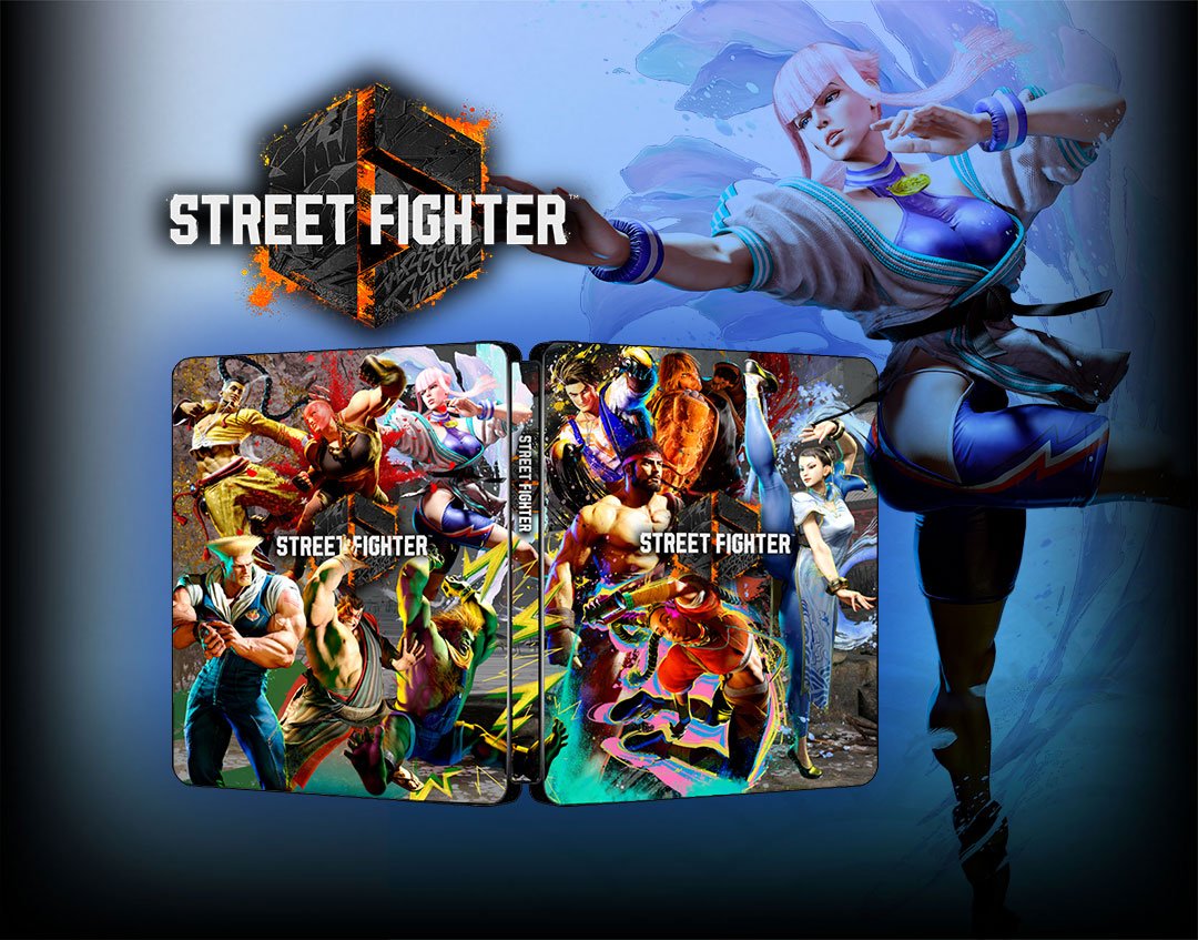 Street Fighter 6 Ultimate Edition Steelbook FantasyBox