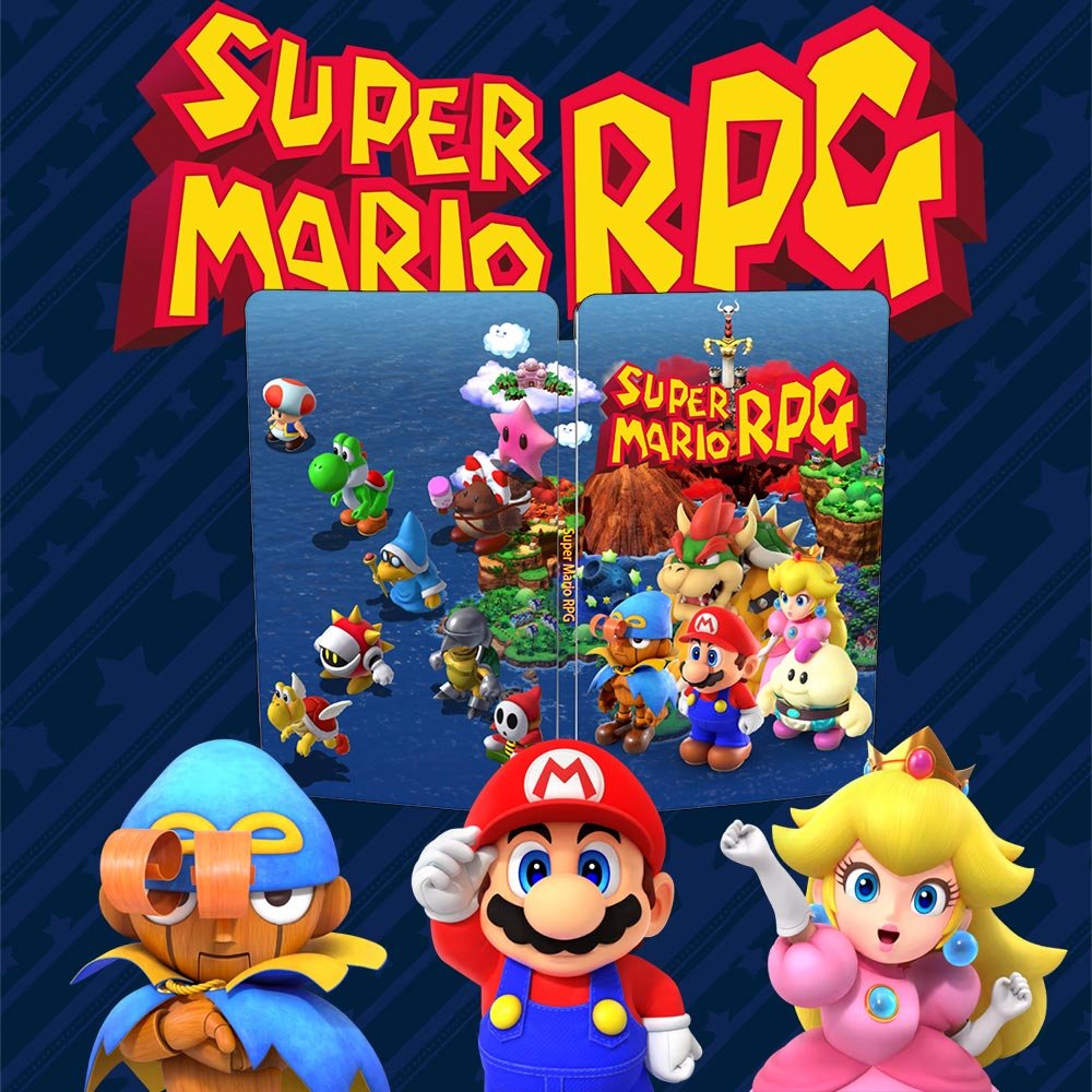 Super Mario RPG for Nintendo Switch Steelbook FantasyBox Artwork