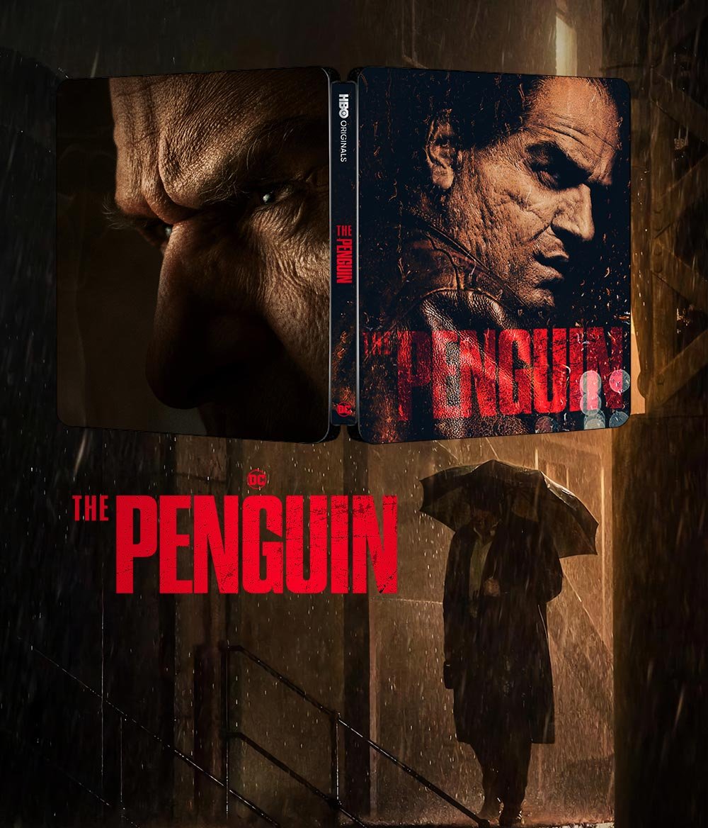 HBO Originals MAX - The Penguin Limited Series DC TVfans Steelbook FantasyBox artwork