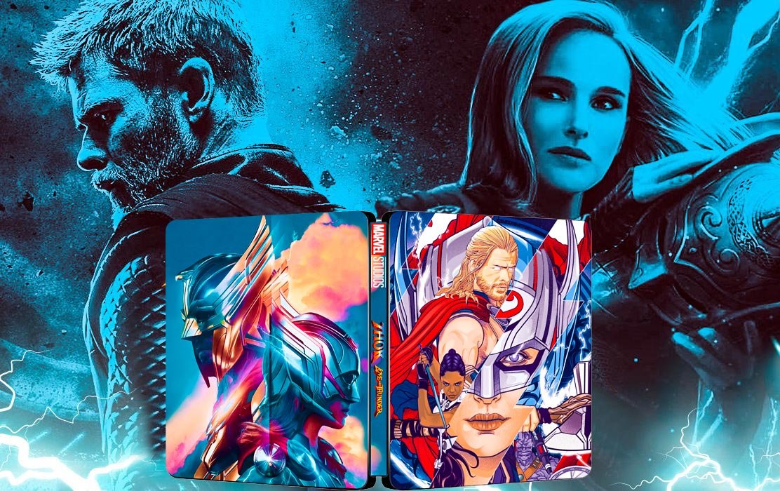 Thor Love and Thunder Steelbook Artwork