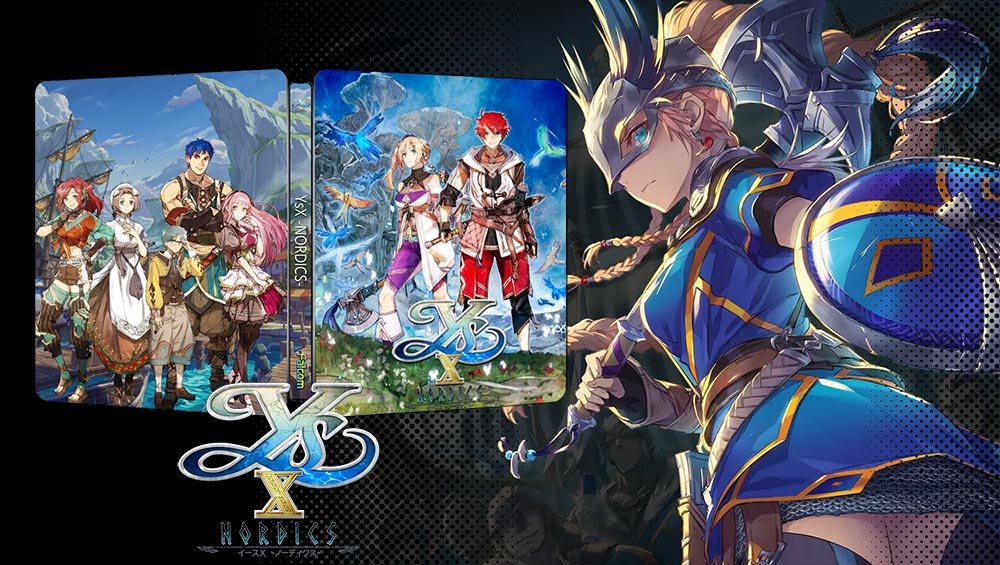 Ys X Nordics Adol & Karja Edition Steelbook FantasyBox Artwork
