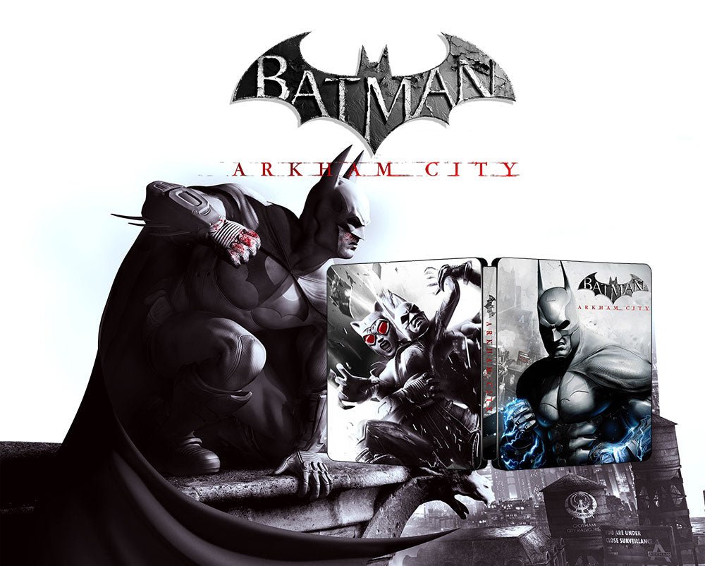 Batman Arkham City Retro Edition Steelbook FantasyBox