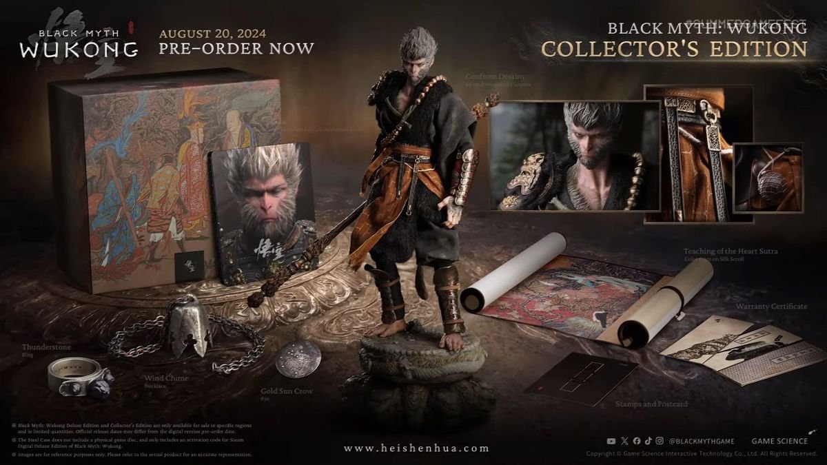 Black Myth Wukong Collector's Edition Official Edition | GameSCI