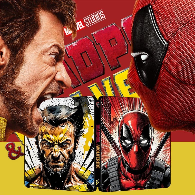 Deadpool & Wolverine Super Bowl Edition Steelbook | FantasyBox