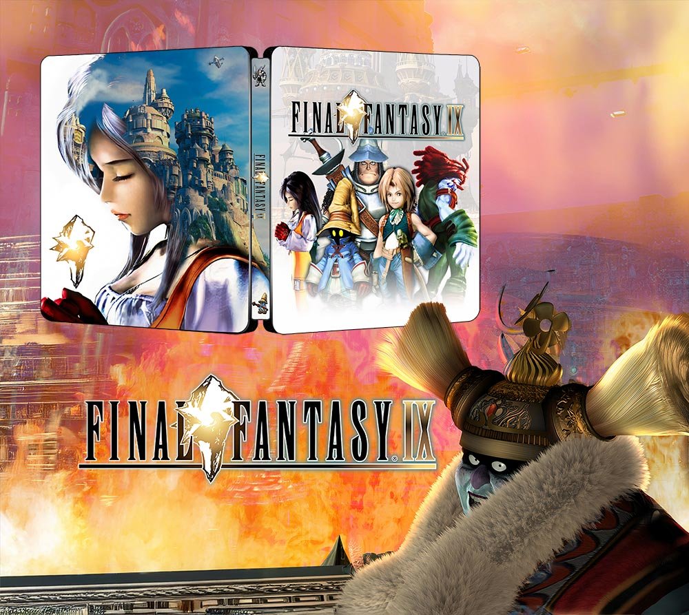 Final Fantasy IX FF9 Classic Edition Steelbook FantasyBox Artwork