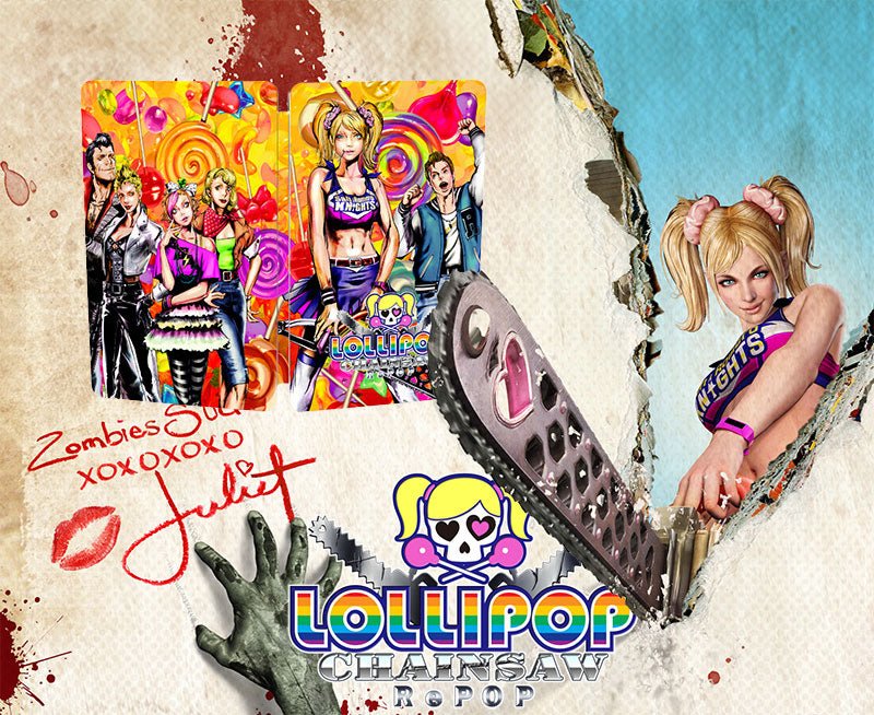 Lollipop Chainsaw Repop US Edition Nintendo Switch Steelbook | FantasyBox