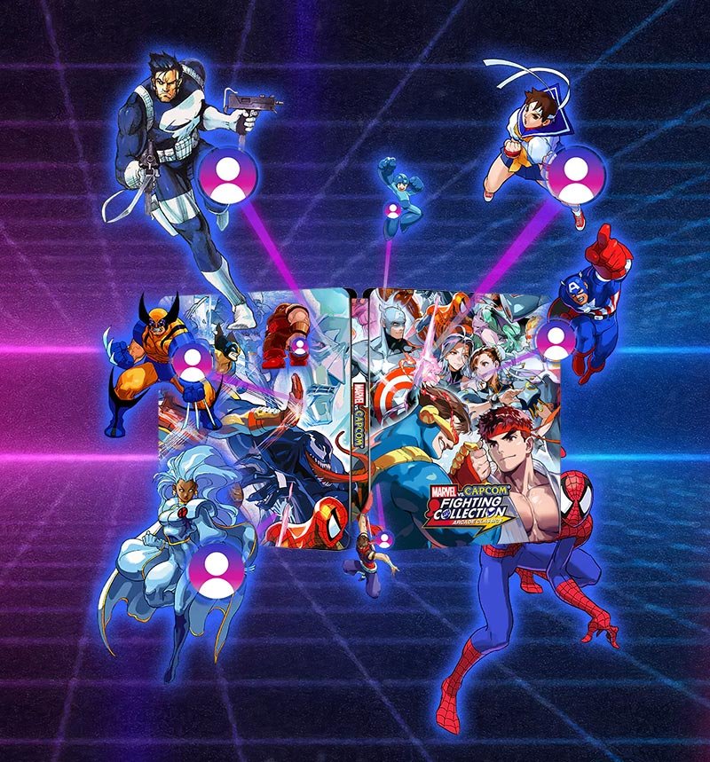 Marvel vs Capcom Fighting Collection Classic Edition Steelbook | FantasyBox