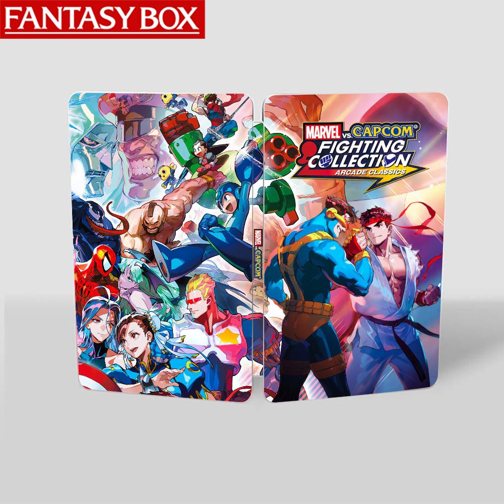 Marvel vs Capcom Fighting Collection for Nintendo Switch Steelbook Artwork