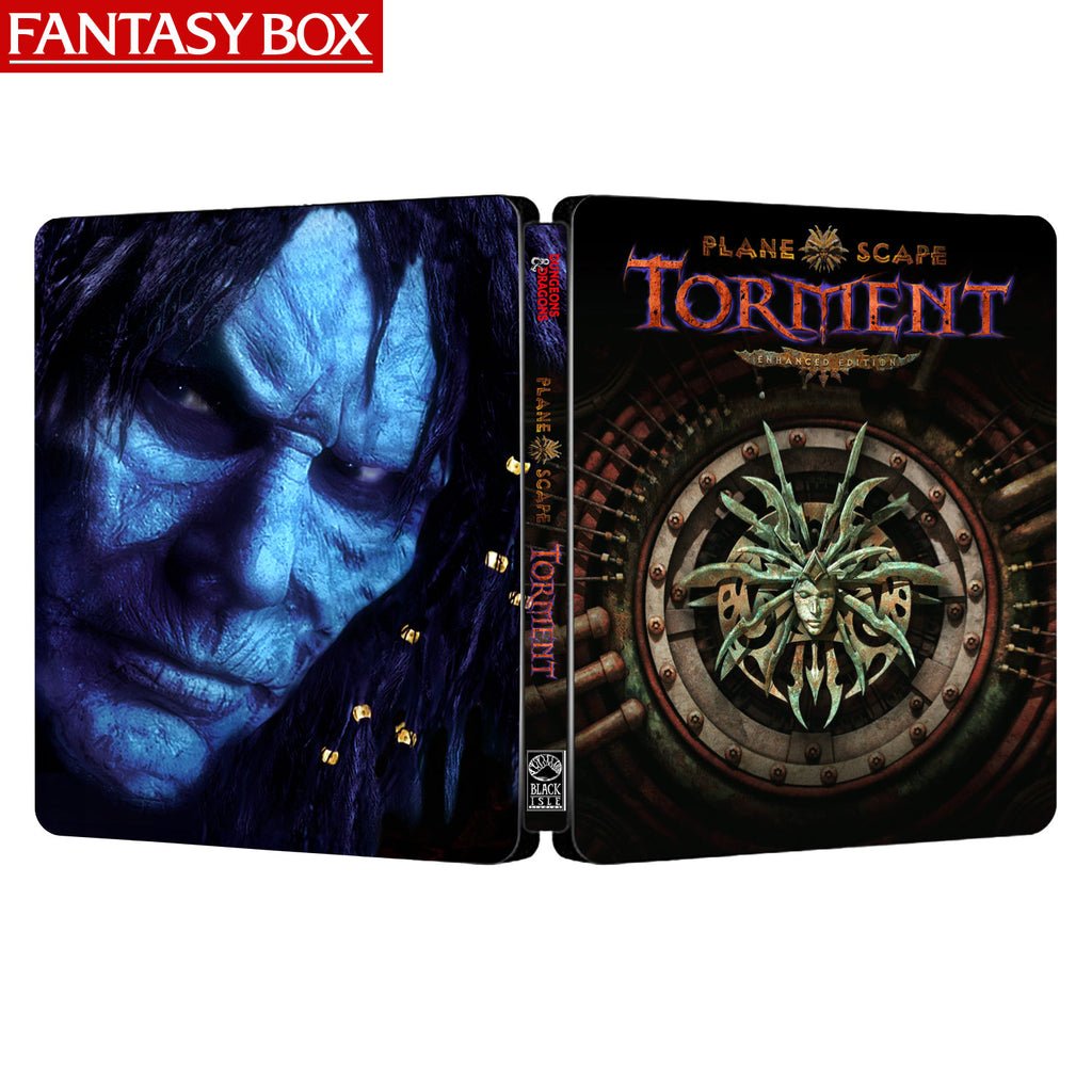 Planescape torment enhanced edition Black Isle Steelbook FantasyBox Artwork