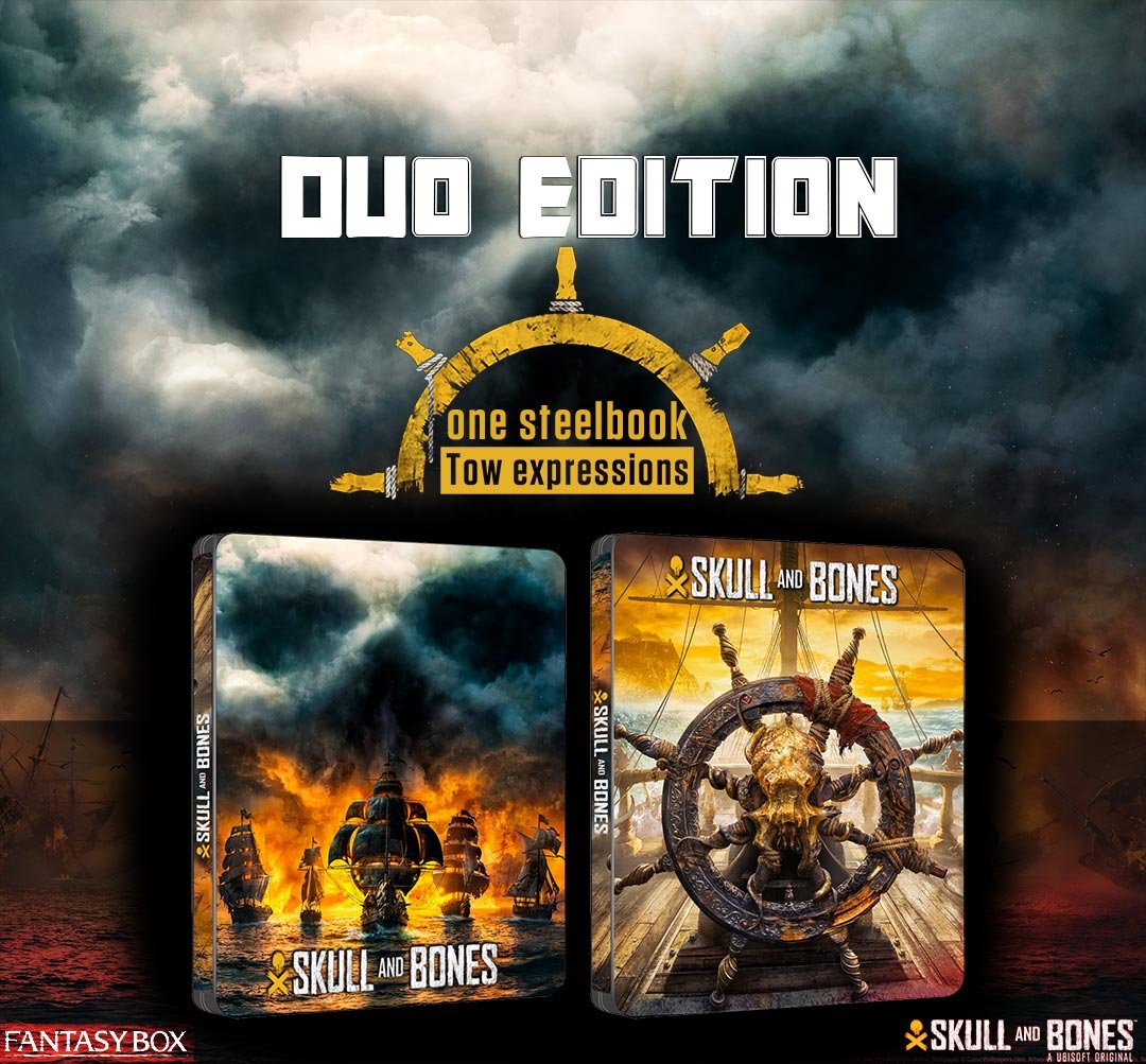Skull and Bones Duo Edition Steelbook FantasyBox